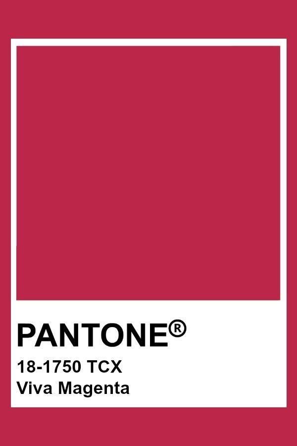 Viva Magenta is Pantone's Color of the Year for 2023 - this pink color is the color of the year from Pantone. #Pantone #VivaMagenta