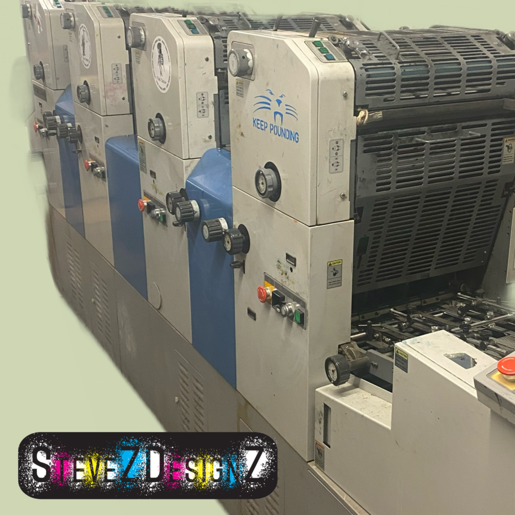 The Ryobi Printing Press SteveZ DesignZ